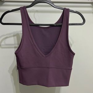 Lululemon Power Pivot Tank Grape Thistle size 6
